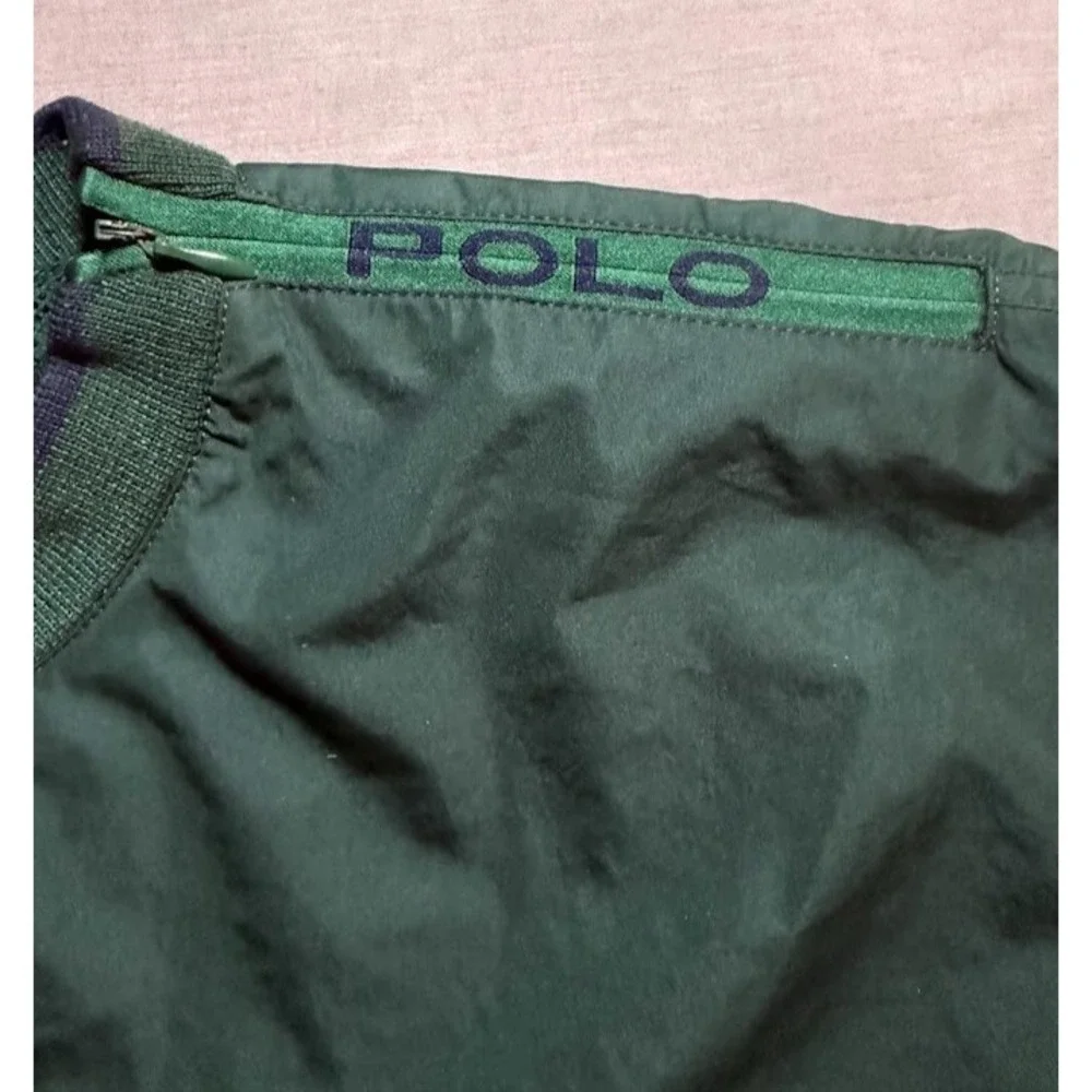 Polo Golf Ralph Lauren Jacket Adult XL‎ Green Logo Pullover Long Sleeve Mens